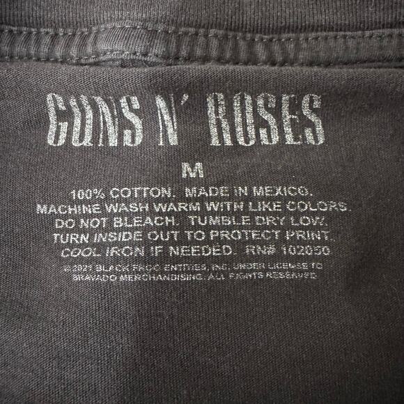 Guns N’ Roses Band Graphic Oversized Short Sleeve Tee Size M - Picture 2 of 5